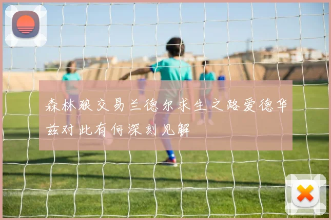 森林狼交易兰德尔求生之路爱德华兹对此有何深刻见解